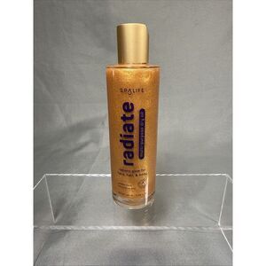 Spa Life Radiate Multi-Purpose‎ Dry Oil GOLDEN HOUR COCONUT SCENT 3.38 oz GLASS